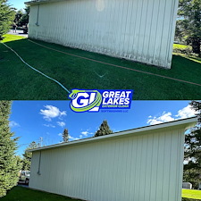 Residential-Soft-Washing-in-Black-River-MI-Aluminum-Pole-Barn-Restoration 0